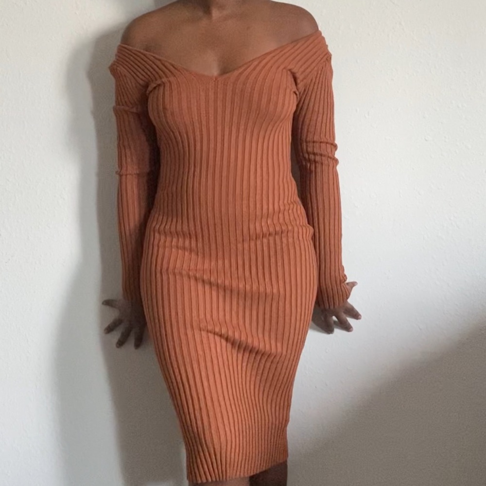 Midi Sweater Dress